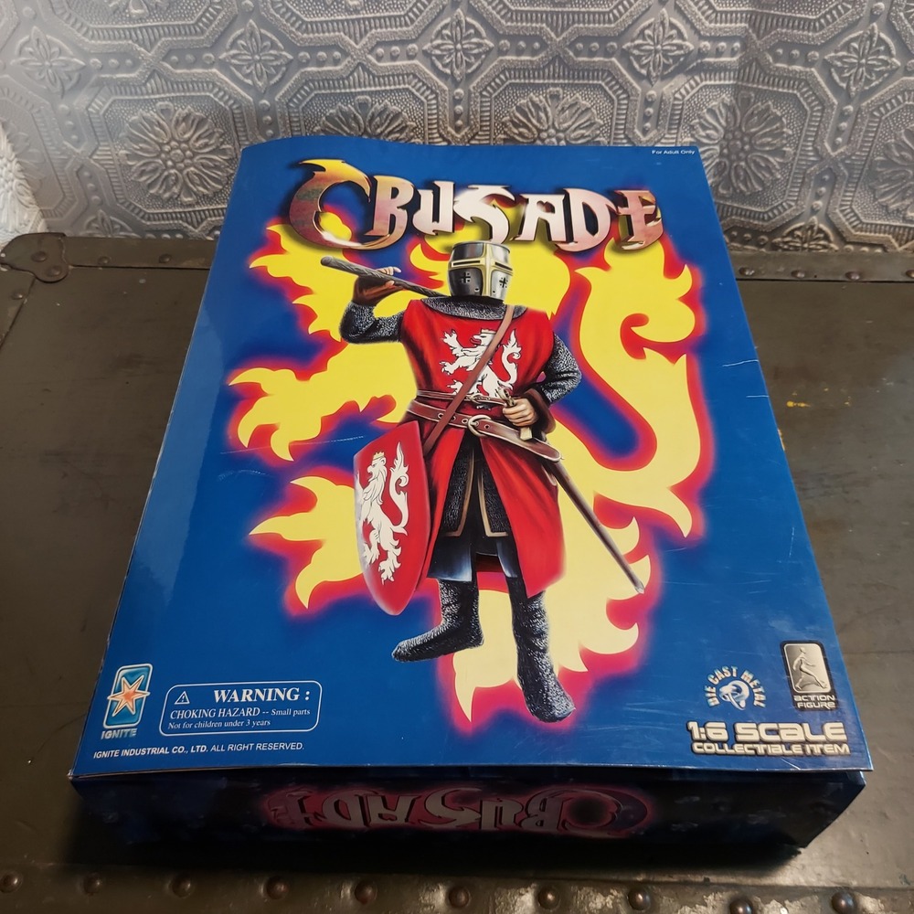Ignite Crusade Knight Hospitaller 1:6 Scale Action Figure Die-Cast Metal ACU-301